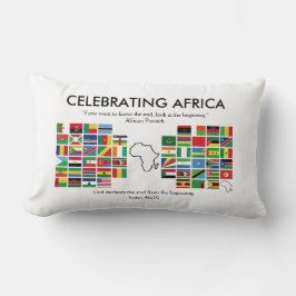 Almofada Lombar Sinalizadores AFRICA DE CELEBRAÇÃO Personalizada