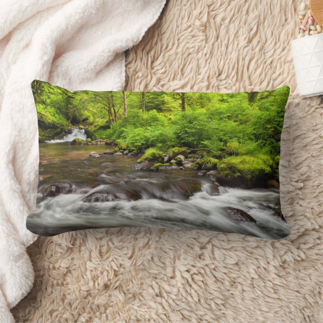 Almofada Lombar Siuslaw National Forest, Sweet Creek, Oregon (Cobertor)