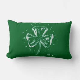 Almofada Lombar Sketch Shamrock