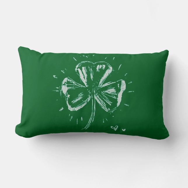 Almofada Lombar Sketch Shamrock (Frente)