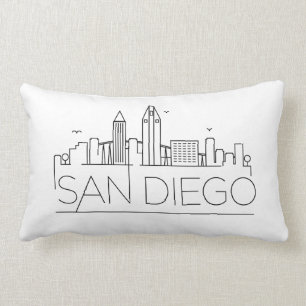 Almofada Lombar Skyline de San Diego