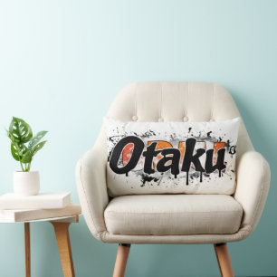 Almofada Lombar Slogan Otaku Estilo Urbano