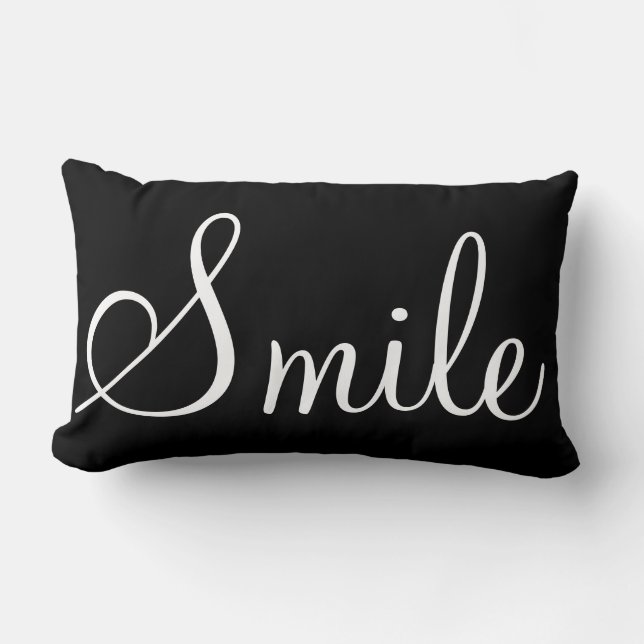 Almofada Lombar SMILE - travesseiro decorativo (Frente)