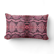 Snakeskin Exótico da Boa Constritora Rosa