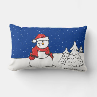 Almofada Lombar Snowman