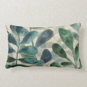 Almofada Lombar Sofisticação Verdant - Folhas Tropicais