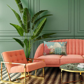 Almofada Lombar Sonho de Arquitetura Deco