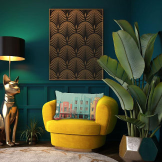 Almofada Lombar Sonho de Arquitetura Deco