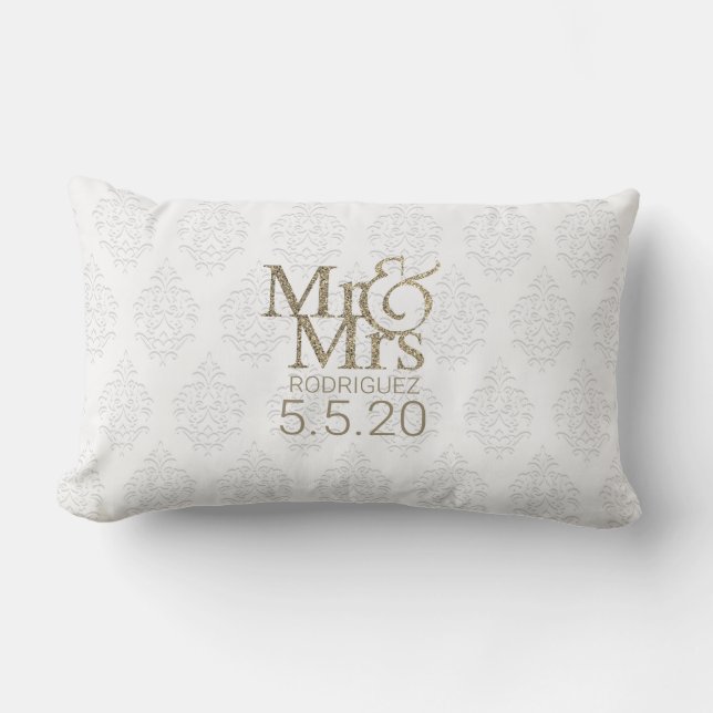 Almofada Lombar Sr. & Sra. Conto de Fadas Real (Frente)