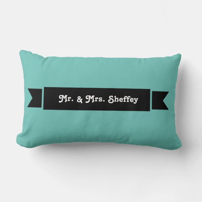 Almofada Lombar Sr. & Sra. Nome do modelo (Frente)