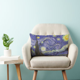 Almofada Lombar Starry Night por Vincent van Gogh