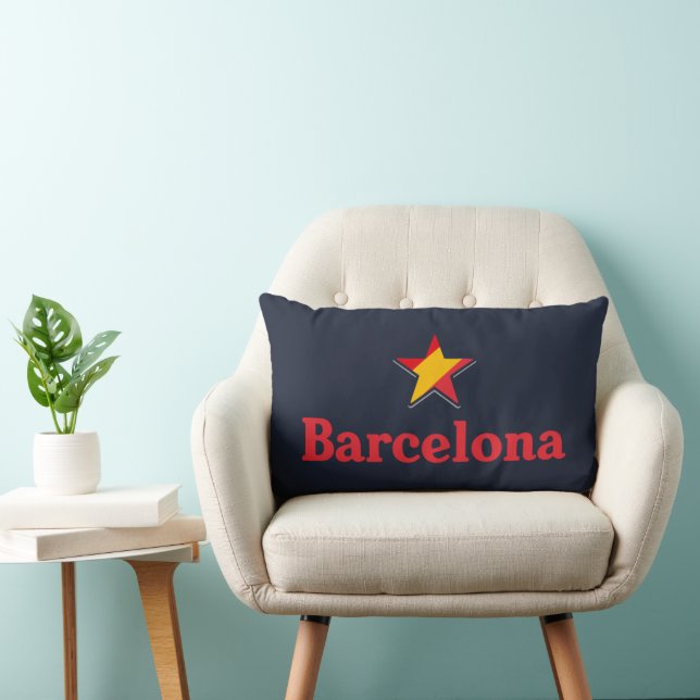 Almofada Lombar Stars of Spain – Barcelona (Cadeira)