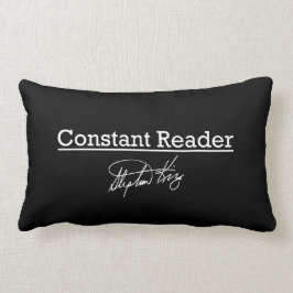 Almofada Lombar Stephen King, leitor constante