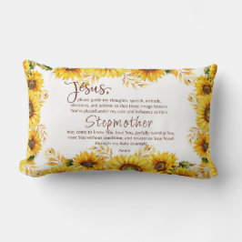 Almofada Lombar Stepmae Stepmama Oração Cristã Personalizável