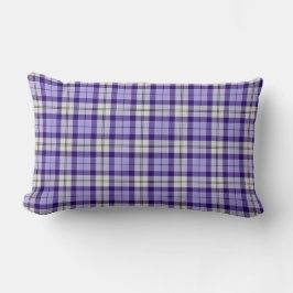 Almofada Lombar Strathclyde District Tartan Purple Xadrez