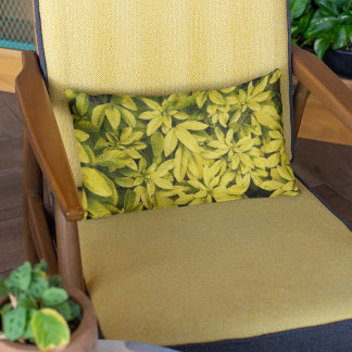 Almofada Lombar Sundance Mexicano Orange Plant Floral