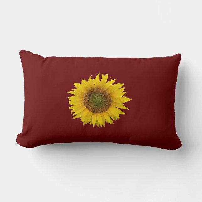 Almofada Lombar Sunflower Country Botanic Boho (Frente)