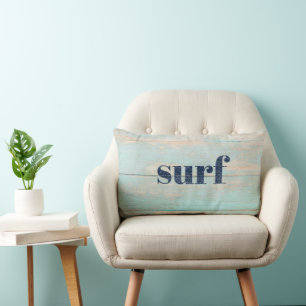 Almofada Lombar Surf Rustic Wood Beach