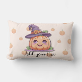 Almofada Lombar Sweet Pumpkin Magic – Halloween Lumbar Pillow