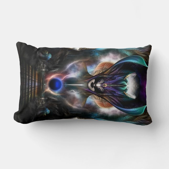 Almofada Lombar Taidushan Sai Espírito De Poder Travesseiro Lumbar (Frente)