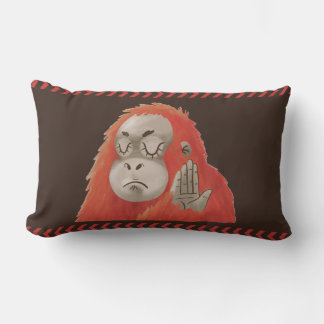 Almofada Lombar Talk to the Hand Throw Pillow