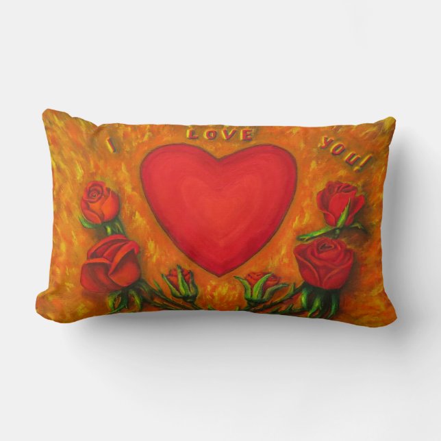 Almofada Lombar Te amo (Frente)