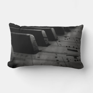 Almofada Lombar Teclas de Piano Música