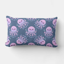 Tema Subaquático de Água-viva Fofa para Quartos de