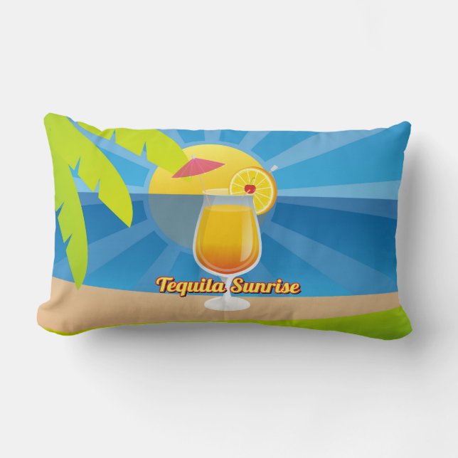 Almofada Lombar Tequila Sunrise (Frente)