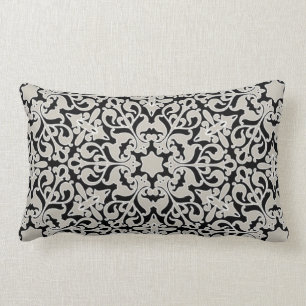 Almofada Lombar Teste padrão floral árabe