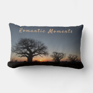 Almofada Lombar Texto da foto de Momentos Românticos Sunset Sacred