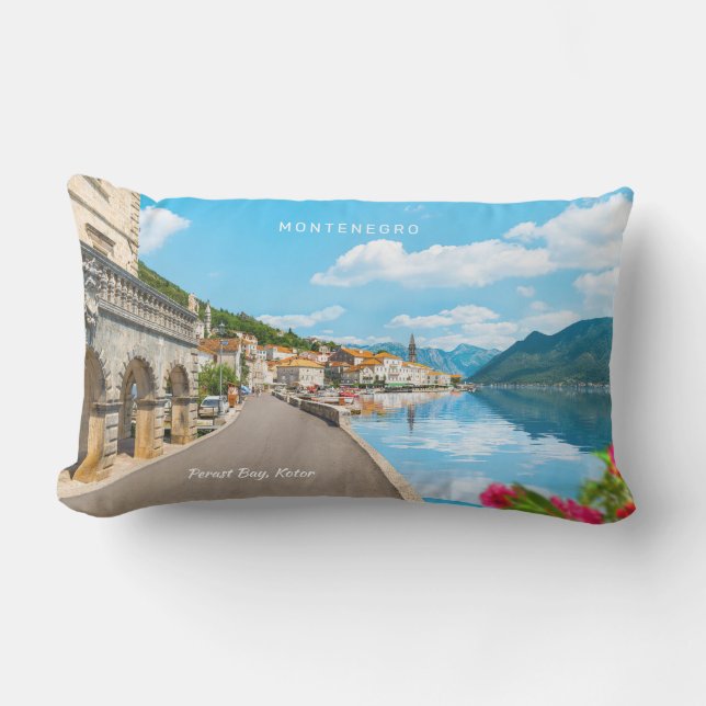 Almofada Lombar Texto Personalizado Montenegro (Frente)