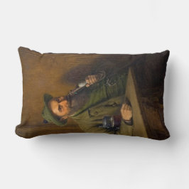 Almofada Lombar The Forest Ranger (por Eduard von Grützner)