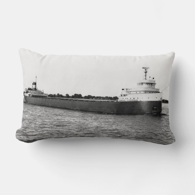 Almofada Lombar The Legendary S.S. Edmund Fitzgerald (Frente)