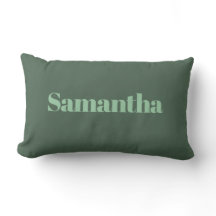 Tipografia de Nome Personalizado Elegante ｜verde s