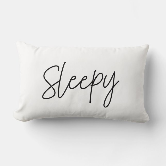 Almofada Lombar Tipografia Sonolenta (Frente)