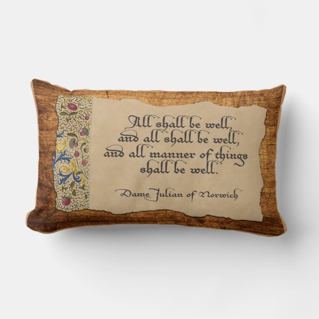 Almofada Lombar Todos serão bem (Frente)