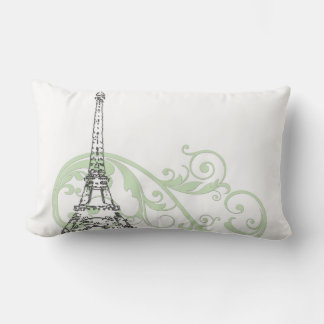 Almofada Lombar Torre Eiffel com Volutas