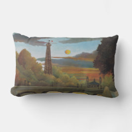 Almofada Lombar Torre Sena e Eiffel no Sol (Paris, França)