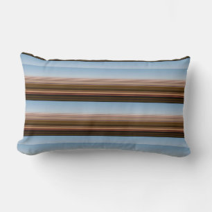 Almofada Lombar Torres castanhos azuis, de safra