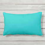 Almofada Lombar Travesseiro azul-lacrimogêneo sem som<br><div class="desc">Teal do travesseiro de cor sólida. Para aqueles que fazem o que fazer: Excelente de Modelo personalizado de para Travesseiro decorativo. Travesseiros personalizados. Personalize com seu próprio nome, padrão, design, citação, monograma ou fotografia. Use nossos modelos legal, trabalho de arte, fotos, gráficos e ilustrações, depois adicione nomes, texto, aspas e...</div>