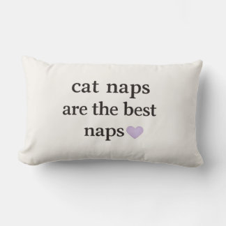 Almofada Lombar Travesseiro Cat Naps Are the Best Naps – Cozy Cat