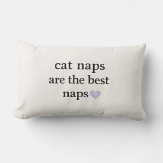 Almofada Lombar Travesseiro Cat Naps Are the Best Naps – Cozy Cat