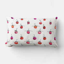 Almofada Lombar Travesseiro Cherry Coquette Quarto de Meninas