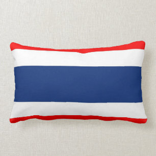 Almofada Lombar travesseiro da bandeira de país de Tailândia