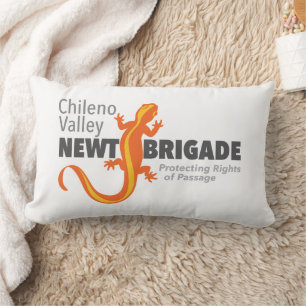 Almofada Lombar Travesseiro da Brigada Newt Chileno Valley