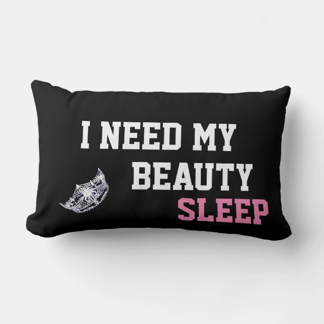 Almofada Lombar Travesseiro da Coroa Pageante (Frente)