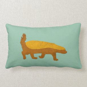 Almofada Lombar Travesseiro De Amor Do Mint Green Honey Badger
