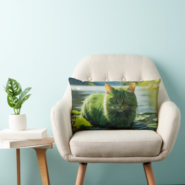 Almofada Lombar Travesseiro de Cat Lumbar para amantes de Cat (Cadeira)