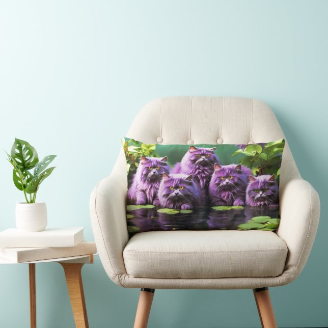 Almofada Lombar Travesseiro de Cat Lumbar para amantes de Cat (Cadeira)